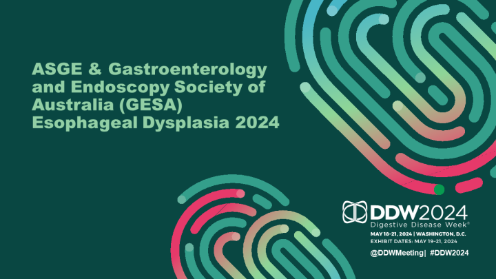 ASGE Gastroenterology And Endoscopy Society Of Australia GESA