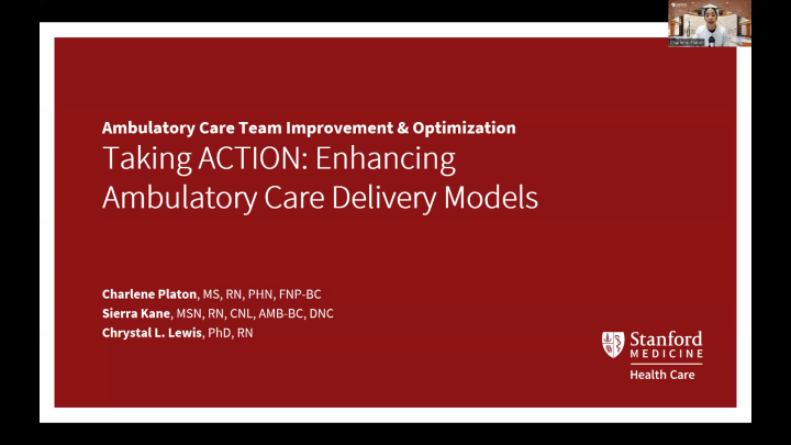 Taking ACTION: Optimizing Ambulatory Care Practice Models - American ...