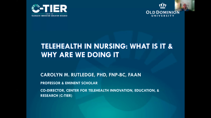 Telehealth in Nursing: What is it & Why Are We Doing It - American ...