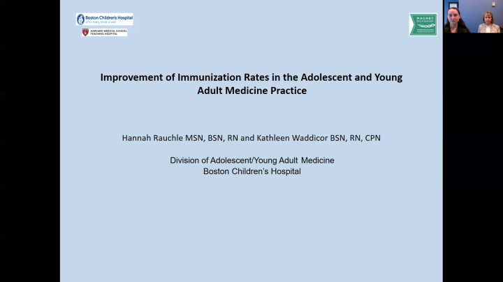 Improvement of Immunization Rates in the Adolescent and Young Adult ...