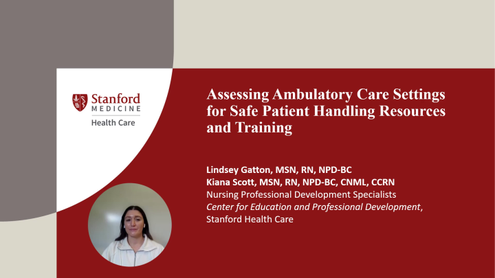 Assessing Ambulatory Care Settings for Safe Patient Handling Resources ...