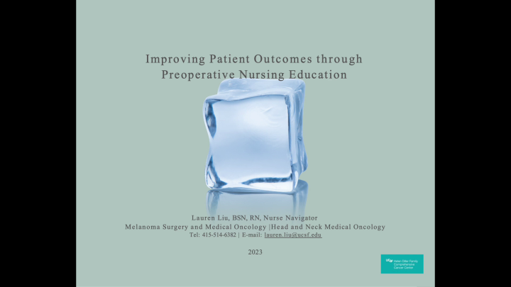 Improving Patient Outcomes through Preoperative Nursing Education ...