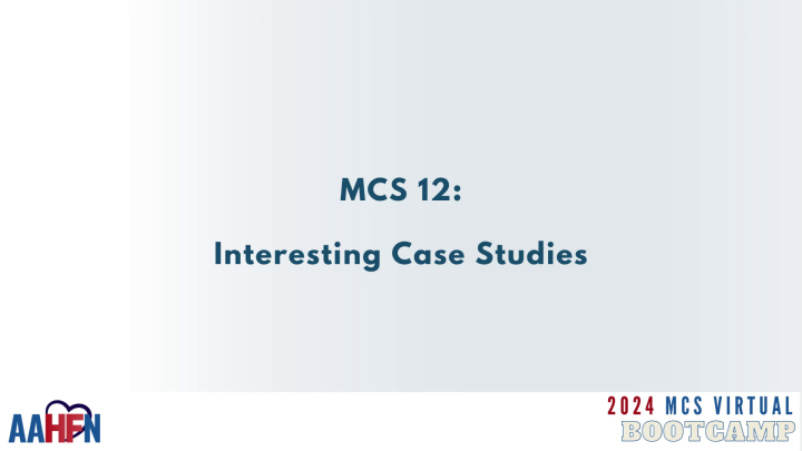 Interesting Case Studies - American Association of Heart Failure Nurses