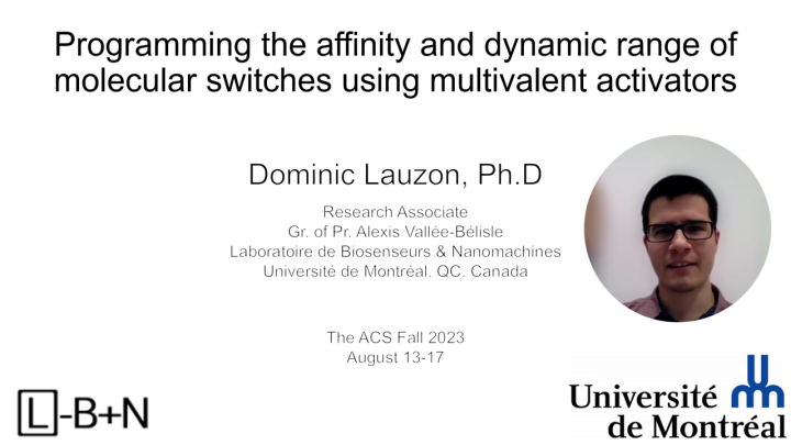 Programming the affinity and dynamic range of molecular switches using ...