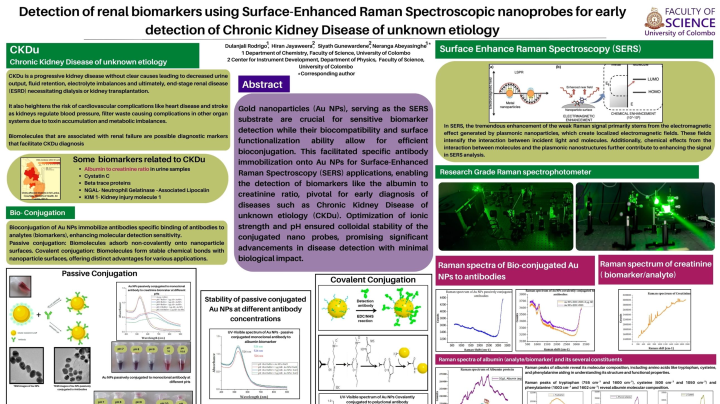 Detection of renal biomarkers using Surface-Enhanced Raman ...