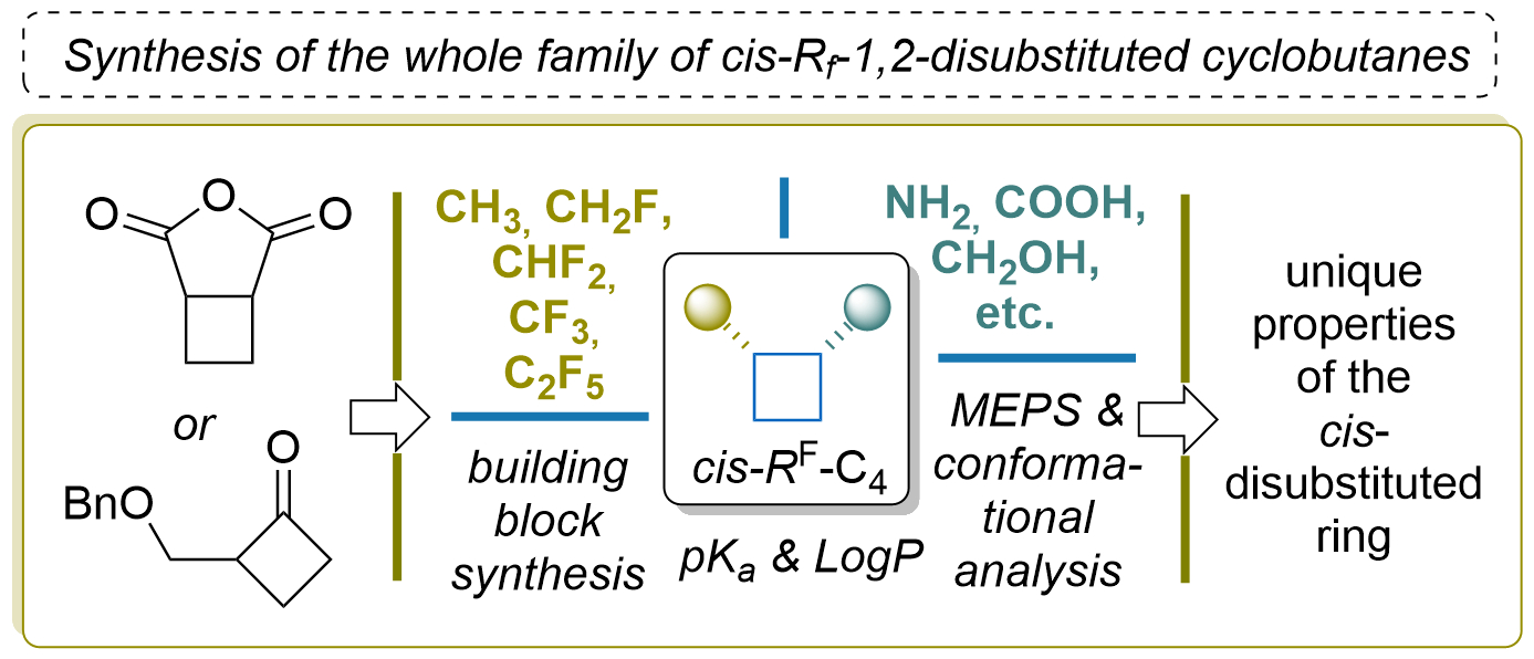 Synthesis and physicochemical evaluation of cis-fluoroalkylated ...