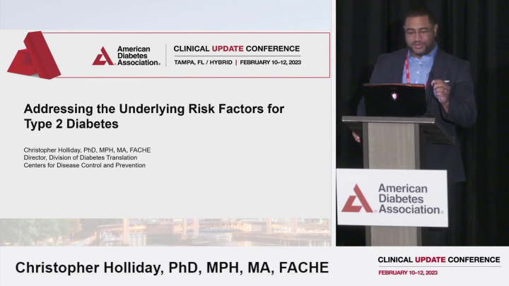 Addressing the Underlying Risk Factors for Type 2 Diabetes - American ...