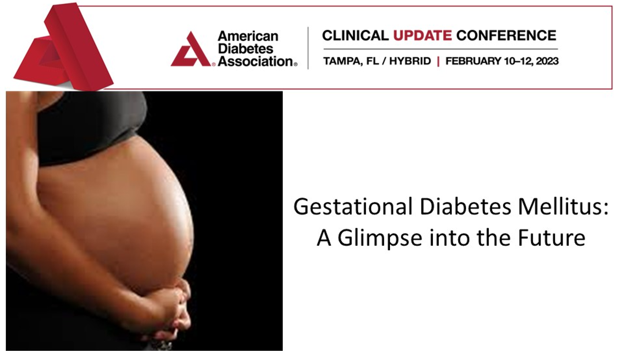 Gestational Diabetes Mellitus A Glimpse Into The Future American