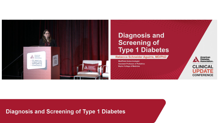 Diagnosis and Screening of Type 1 Diabetes - American Diabetes Association