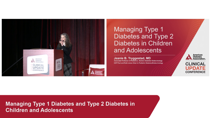 Managing Type 1 Diabetes and Type 2 Diabetes in Children and ...