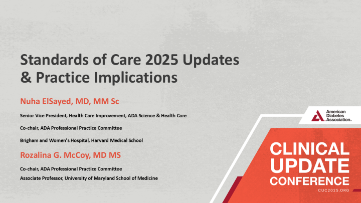 Standards of Care 2025 Updates & Practice Implications - American ...