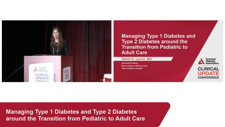 Managing Type 1 Diabetes and Type 2 Diabetes around the Transition from ...