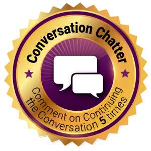 Badge icon for Conversation Chatter