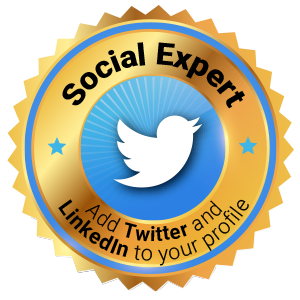 Badge icon for Social Expert