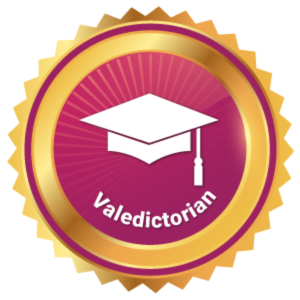 Badge icon for Valedictorian