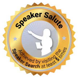 Badge icon for Speaker Salute