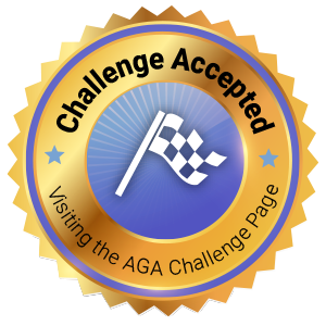 Badge icon for Challenge Accepted