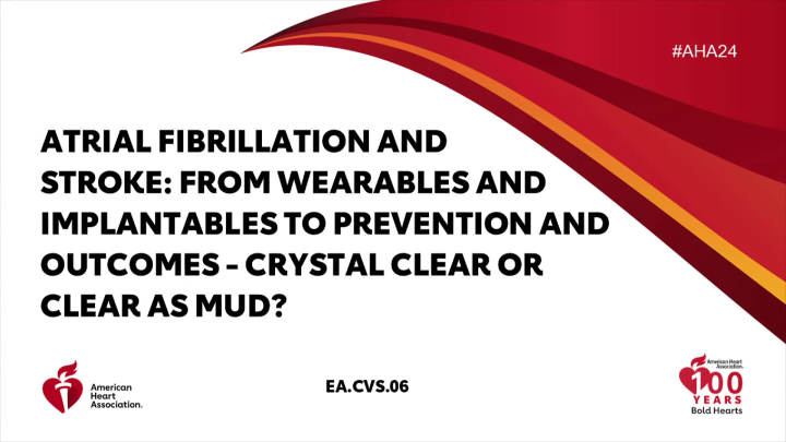 Atrial Fibrillation and Stroke: From Wearables and Implantables to ...