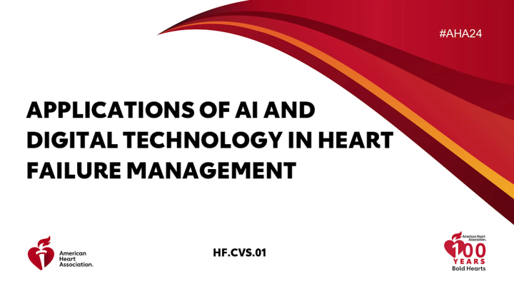 Applications of AI and Digital Technology in Heart Failure Management ...