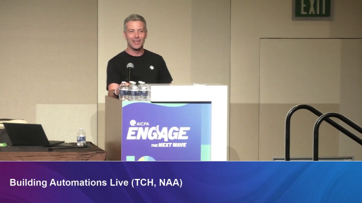 Building Automations Live (TCH, NAA) - AICPA & CIMA