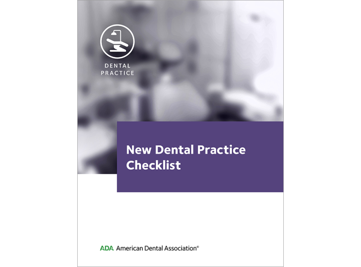 New Dental Practice Checklist American Dental Association