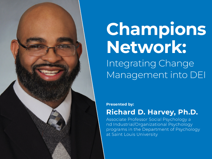 Champions Network Part 2: Integrating Change Management into DEI ...