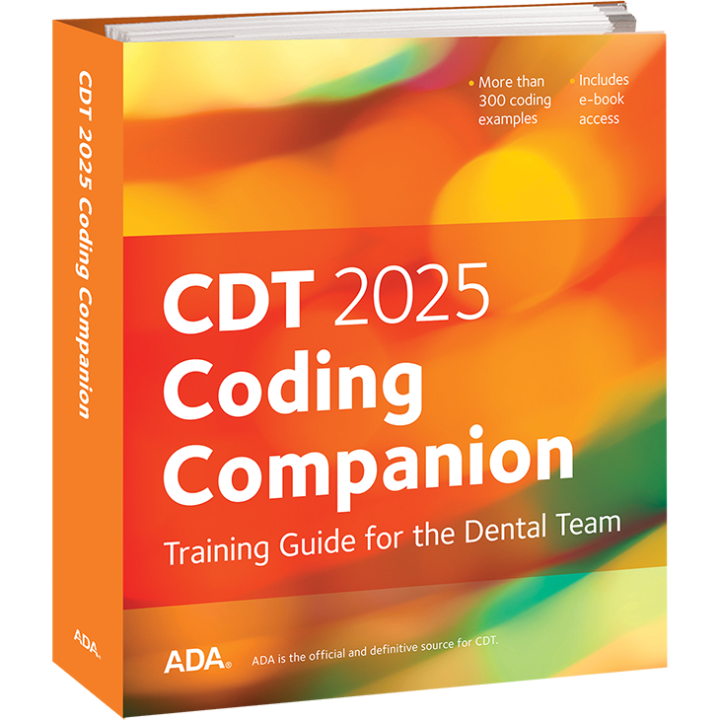 CDT 2025 Companion Training Guide for the Dental Team American