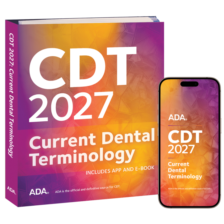 CDT 2027: Current Dental Terminology Book and App - American Dental ...