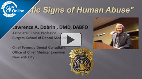 Diagnostic Signs of Abuse - American Dental Association