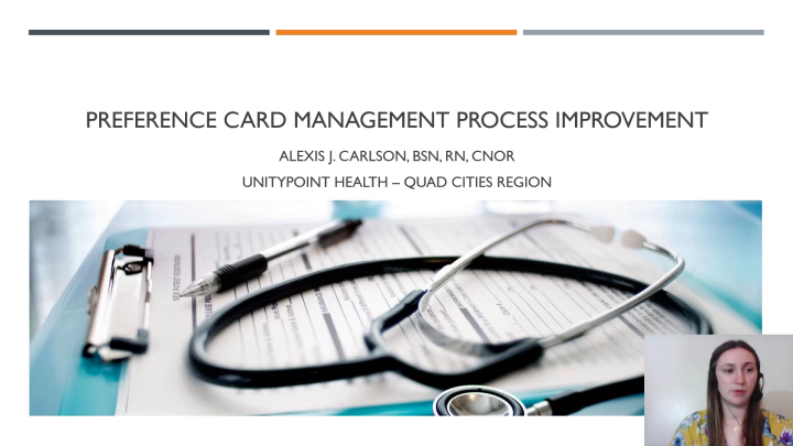 Informatic Innovations to Surgical Preference Card Processes - American ...