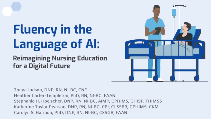 Fluency in the Language of AI: Reimagining Nursing Education for a ...