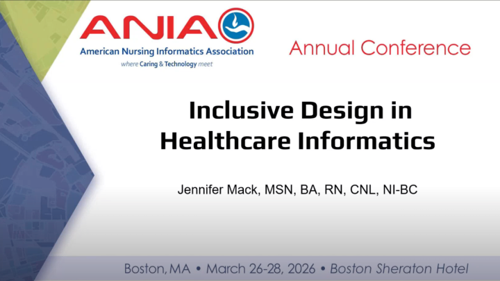 Inclusive Design in Healthcare Informatics - American Nursing ...