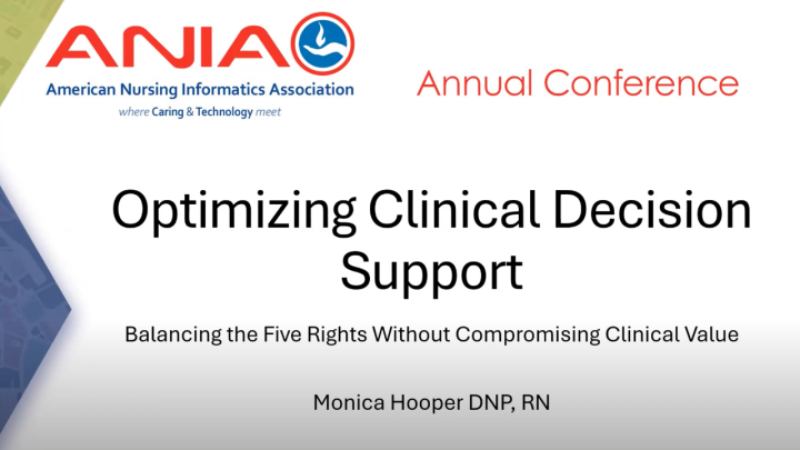 Optimizing Clinical Decision Support: Balancing the Five Rights without ...