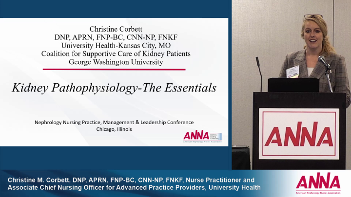 Kidney Pathophysiology: The Essentials - American Nephrology Nurses ...