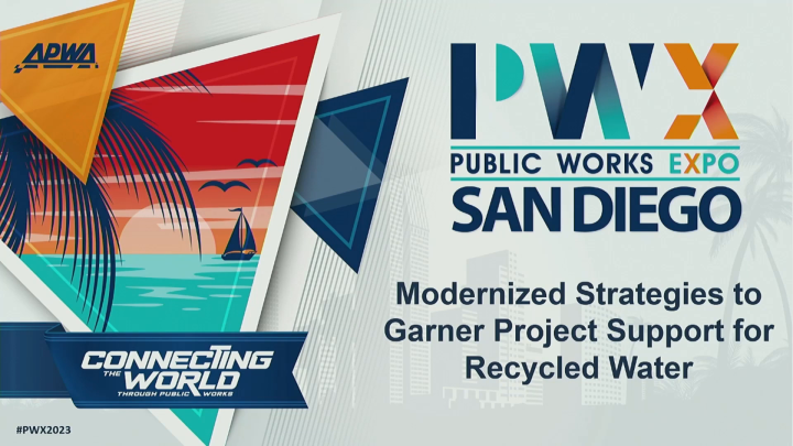 Modernized Strategies to Garner Project Support for Recycled Water ...