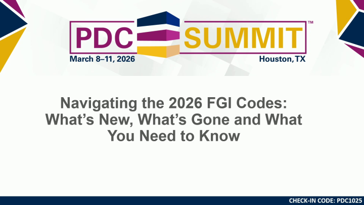 Navigating the 2026 FGI Codes: What’s New, What’s Gone and What You ...