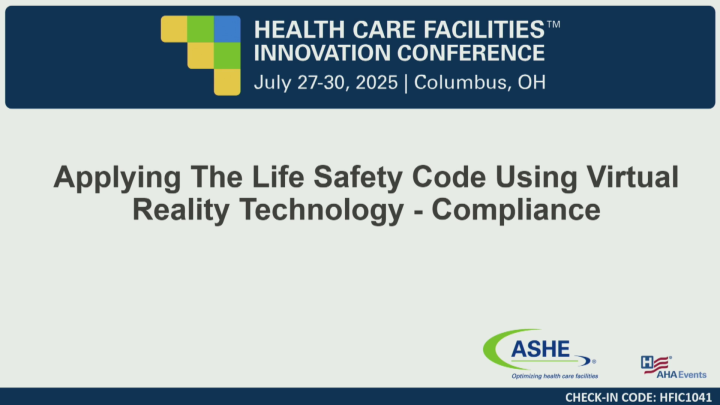 Applying The Life Safety Code Using Virtual Reality Technology ...