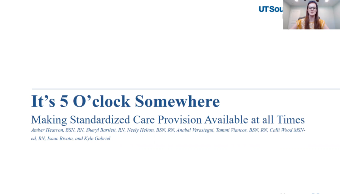 It's 5 O'Clock Somewhere: Making Standardized Care Provision Available ...