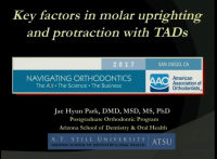 Key Factors in Molar Uprighting and Protraction with TADs - American ...