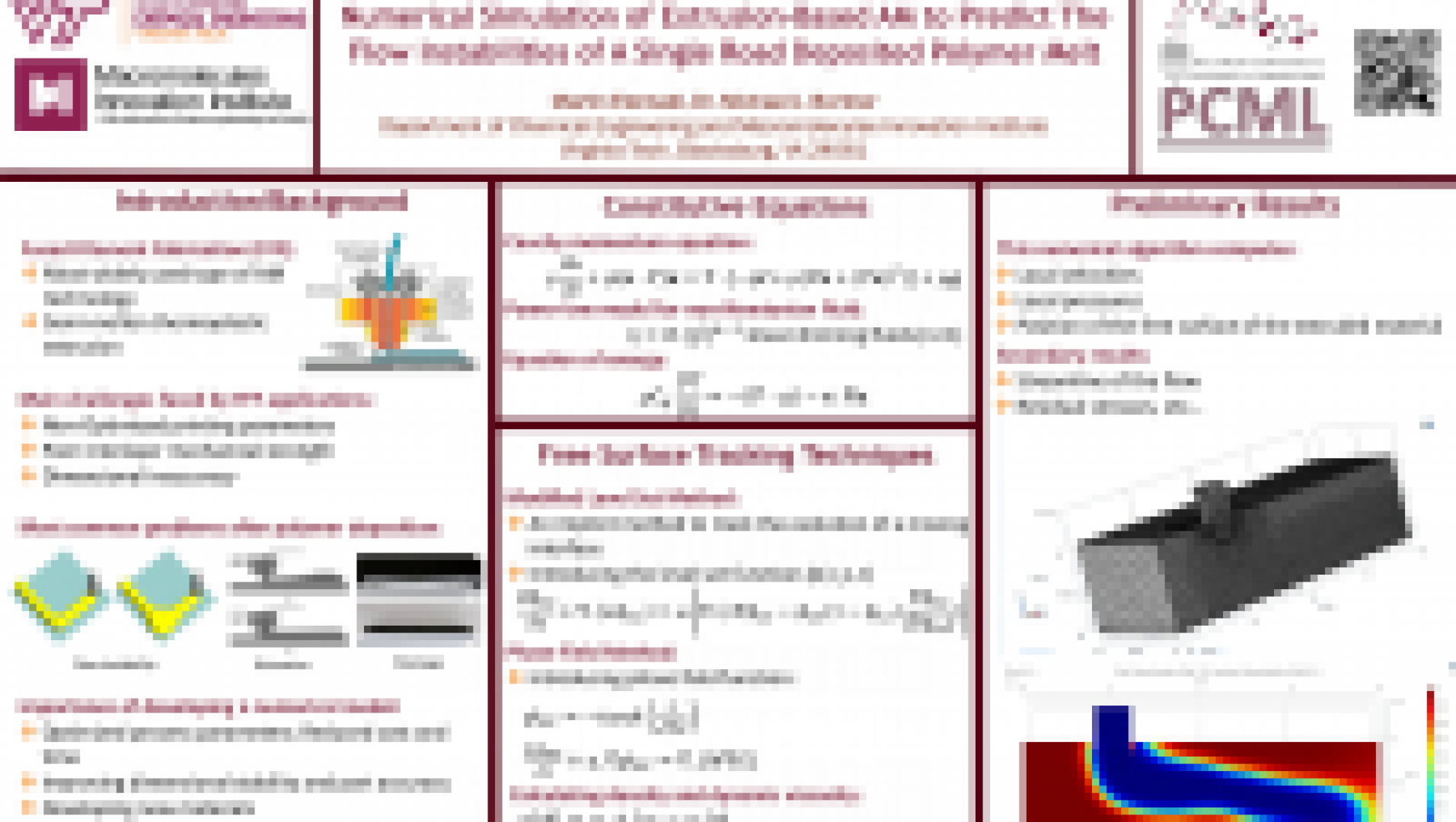 Numerical simulation of extrusion-based additive manufacturing in order ...