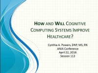 How and Will Cognitive Computing Systems Improve Health Care ...