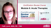 Acute Therapies - American Nephrology Nurses Association