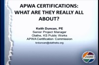 APWA Certifications: What Are They Really All About? - American Public ...