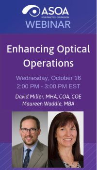 Enhancing Optical Operations - American Society of Ophthalmic ...
