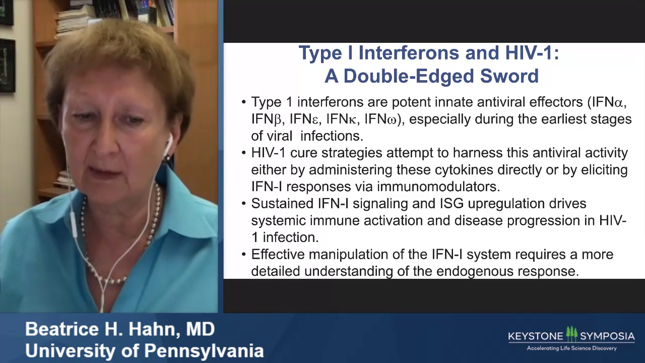 Varying Susceptibility of HIV 1 to Type 1 Interferon Inhibition