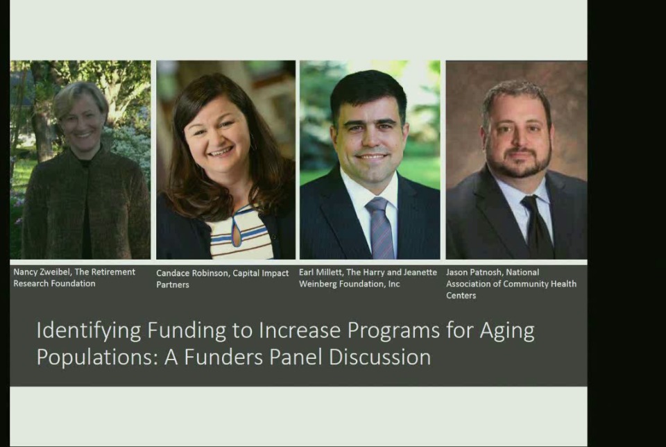 Identifying Funding to Increase Programs for Aging Populations - a ...