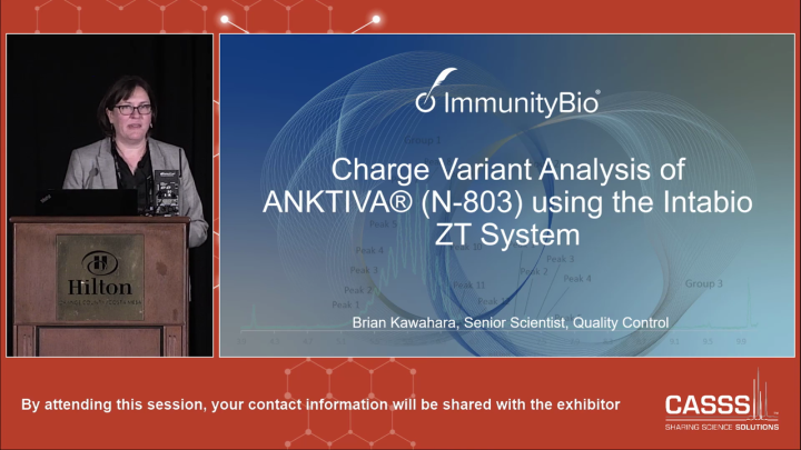 Charge Variant Analysis of ANKTIVA® (N-803) using the Intabio ZT System ...