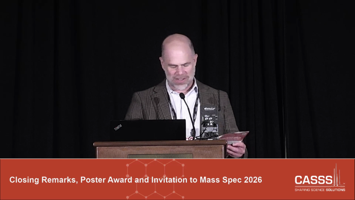 Mass Spec 2025 Poster Award - Sharing Science Solutions