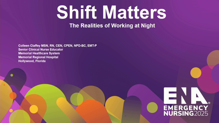 Shift Matters: The Realities of Working at Night - ENA Emergency ...