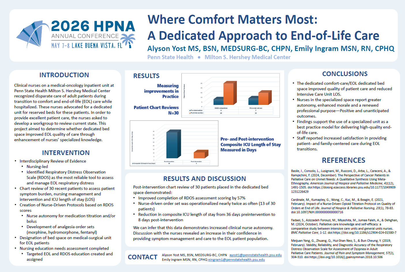 Posters - HPNA Annual Conference 2026 - Hospice and Palliative Nurses ...